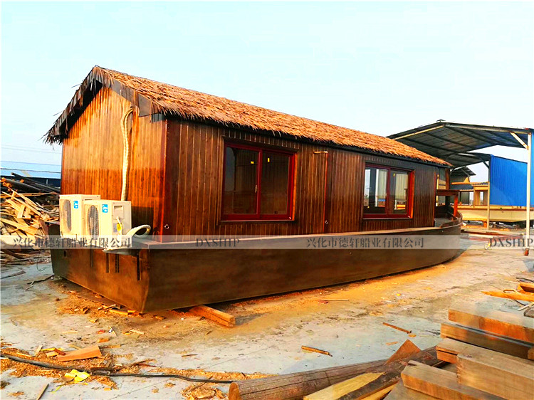 山东济南12米水上房船