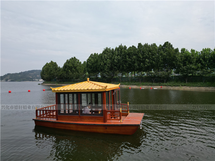 花果山4.98米小型画舫船