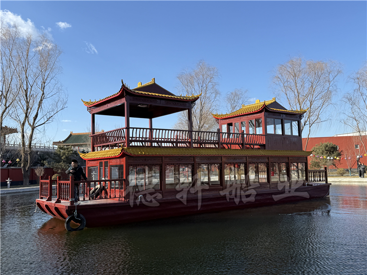 北京顺义16米餐饮画舫船